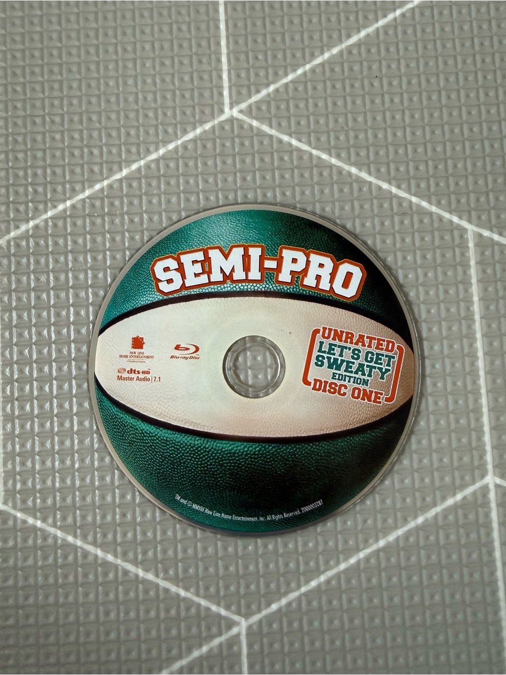 Semi-Pro Blu-ray Disc - Green Disc Only